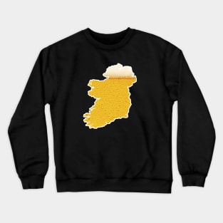 St Patricks day Ireland country Irish beer football soccer Crewneck Sweatshirt